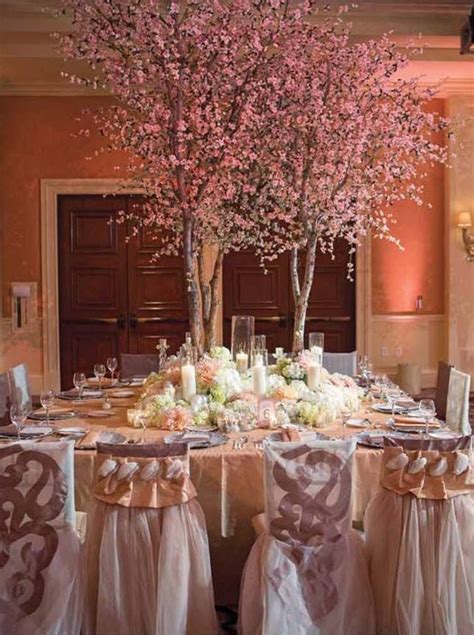 A Gorgeous Spring Tablescape With Blossoming Trees