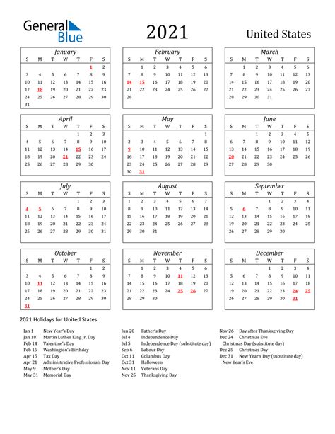 Federal Holidays 2021 Calendar Printable March Calendar 2021 United