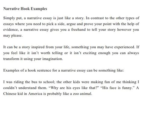 Good Hooks For Essays Examples Cover Letter Sample
