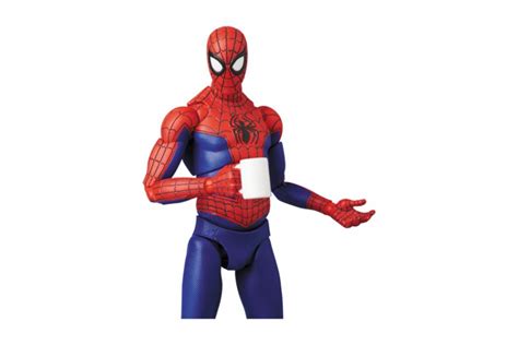 Mafex N109 Mafex Spider Man Peter B Parker Spider Man Into The Spider
