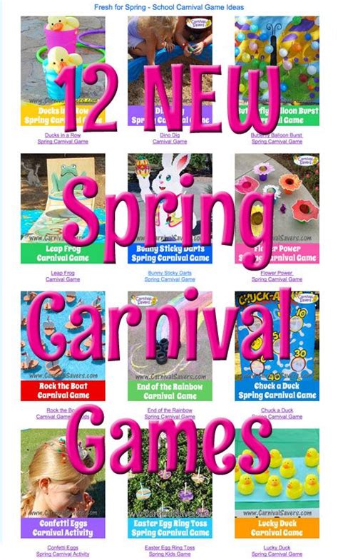 spring carnival ideas perfect for school carnivals or a spring fling spring carnival game