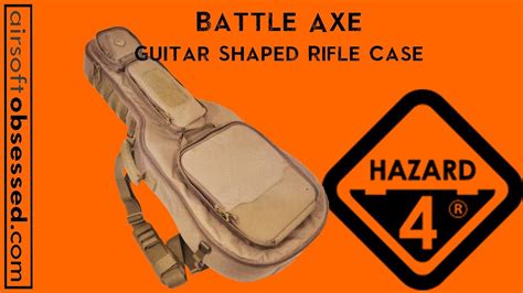 Hazard Battle Axe Guitar Shaped Rifle Bag Airsoft Obsessed Shot
