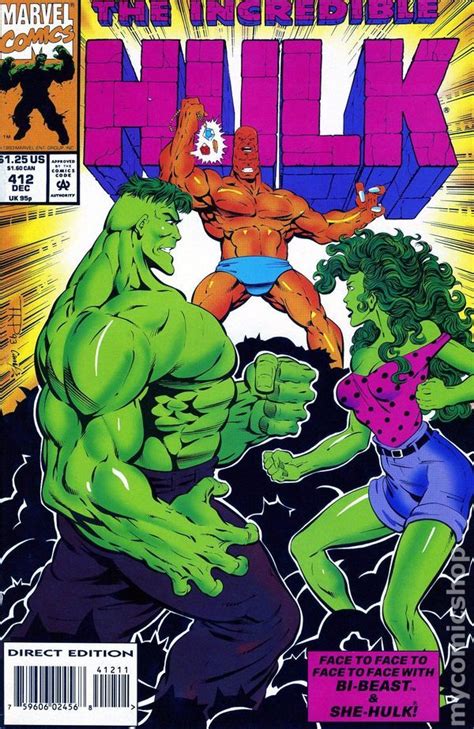 Incredible Hulk 1962 1999 1st Series 412 Incredible Hulk The