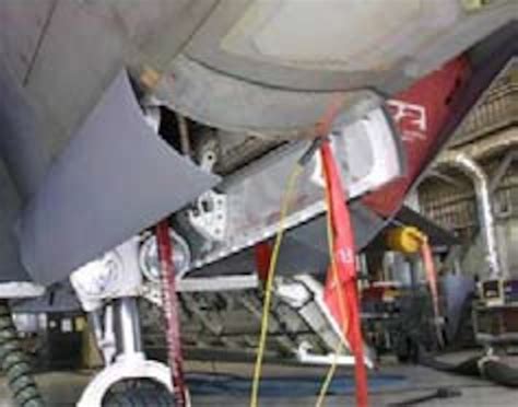 Lab Developed F 22 Nose Landing Gear Door Reduces Production And