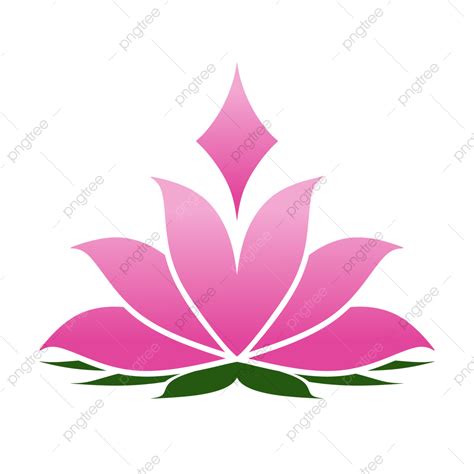 Gambar Desain Logo Vektor Bunga Teratai Logo Lotus Vektor Lotus