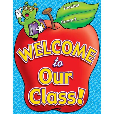 Welcome To Our Class Friendly Chart Poster Tf 2185 Scholastic