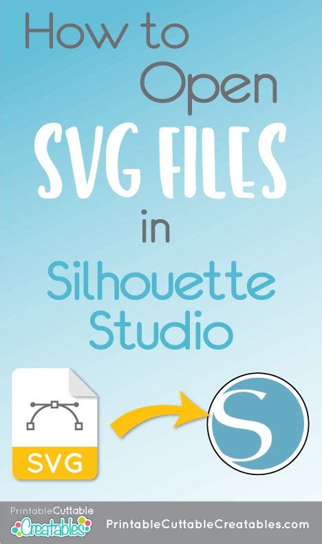 How To Open Svg Files In Silhouette Studio Importing Svgs