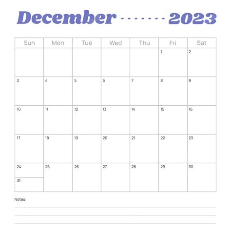 December Monthly Planner Calendar December Calendar