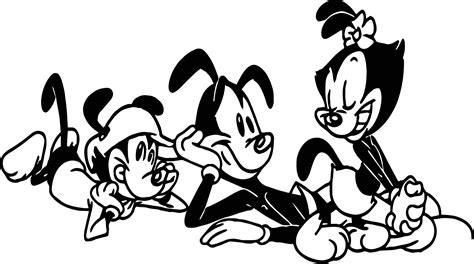 Awesome Dot Animaniacs Coloring Page Coloring Pages Animaniacs Free Porn Sex Picture