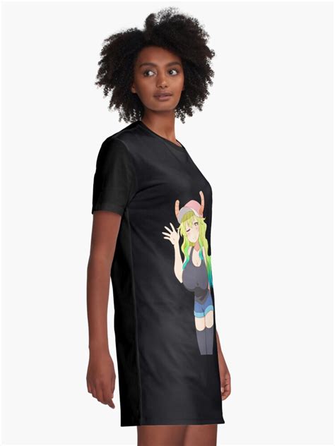 Sexy Lucoa Quetzalcoatl Lewd Boobs Dragon Maid Busty Hentai Ecchi Classic Graphic T Shirt