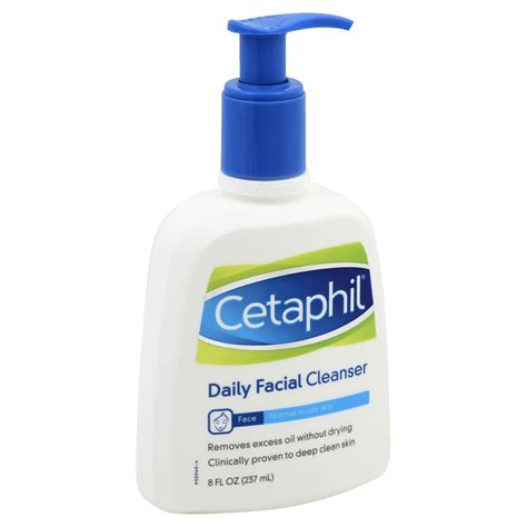 Cetaphil Daily Facial Cleanser Normal To Oily Skin 8 Fl Oz