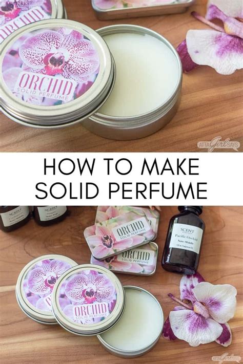 Solid Perfume How To Make Your Own Custom Fragrance Perfume Recipes