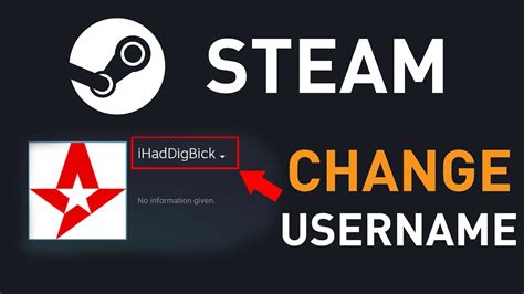 How To Change Steam Profile Name Youtube