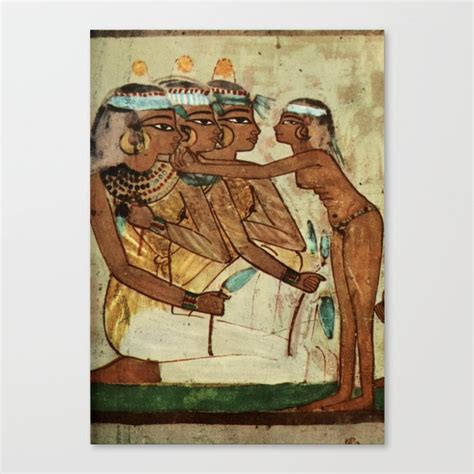Ancient Egyptian Wall Paintings Tomb Of Nakht Banqueting