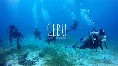 2015 Cebu Diving Trip Youtube