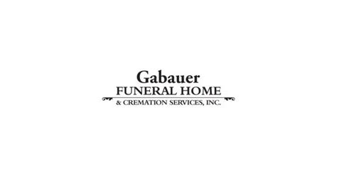 Gabauer Funeral Home And Cremation Services Inc Obituaries And Services