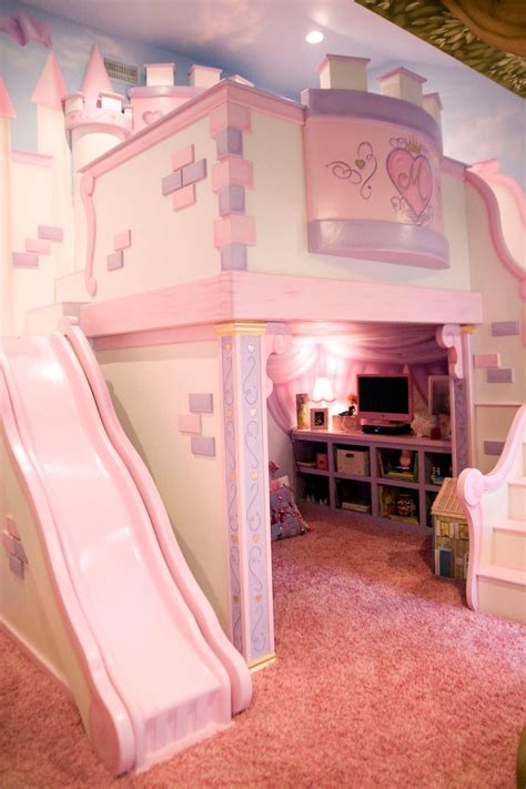 Find princess bedroom set from a vast selection of bedroom sets. This playful pink bedroom is any little princess's dream ...