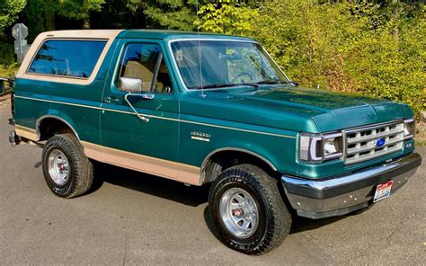 1988 Ford Bronco Eddie Bauer Edition Barn Finds