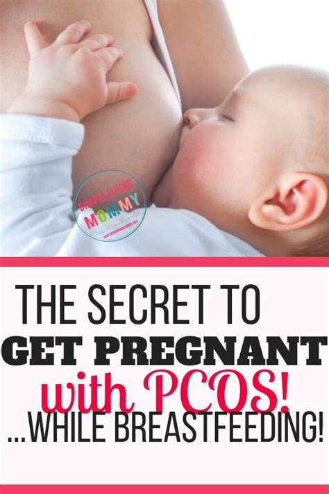 Getting Pregnant While Breastfeeding With Pcos Breastfeeding Pcos