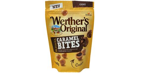 Werthers Original Caramel Bites Cookie 140g