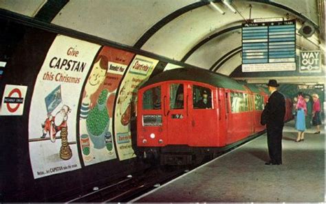 London Underground 1960s London Underground Train London