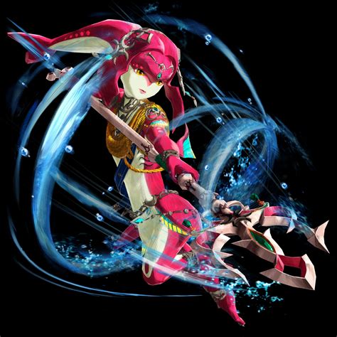 Official Mipha Promo Art R Breath Of The Wild