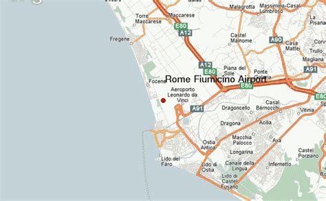 Leonardo Da Vincifiumicino Airport Location Guide