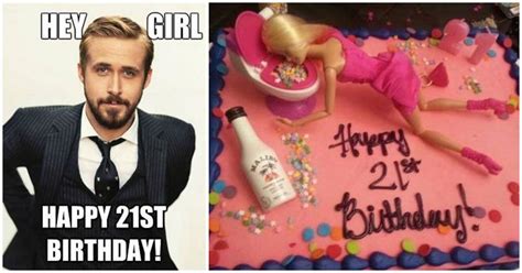 53 Funny Happy 21st Birthday Memes And Images For Him And Her