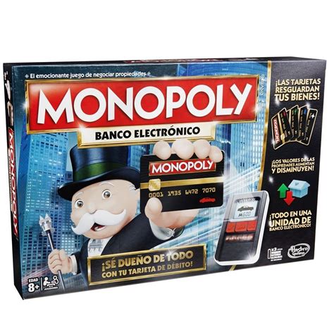 Monopoly junior banco electronico juego de mesa hasbro e1842. MUNDO MANIAS | Monopoly Banco Electronico Juego De Mesa ...