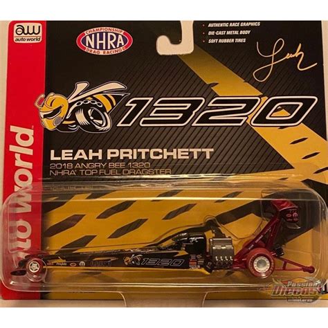 Leah Pritchett 2018 Angry Bee 1320 Red Tire Dragster 164 Nhra Dieca