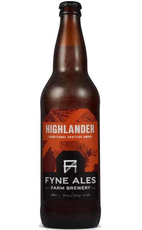 Fyne Ales Farm Brewery Highlander Traditional Scottish Amber Ale