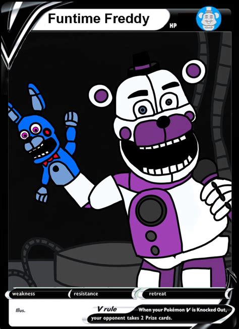 Funtime Freddy Pokémon Card Because I Was Bored Who Should I Do Next