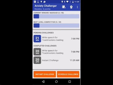 That many people who need help aren't getting it. How to Use the free "Anxiety Challenger" App - YouTube