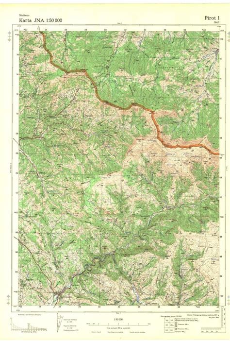 Topografska Karta Srbije 50000 Superjoden