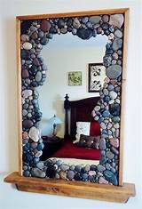 Stone Framed Bathroom Mirrors Images