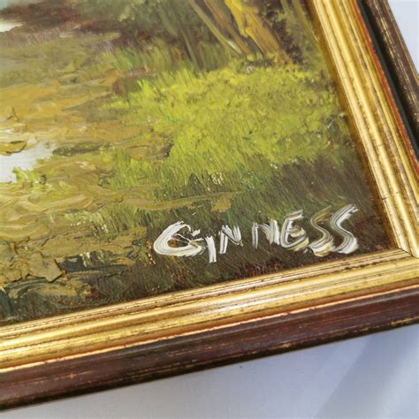 Origional Oil Painting By C Inness British Woodland Etsy