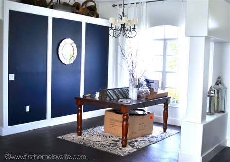 Home Decoration Dining Room Accent Wall Blue