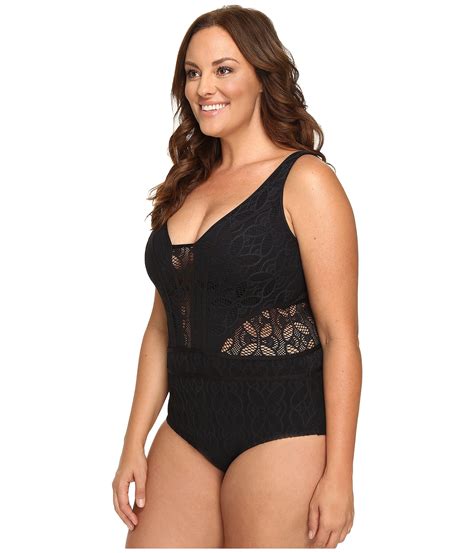 Becca By Rebecca Virtue Plus Size Color Play One Piece At Pm