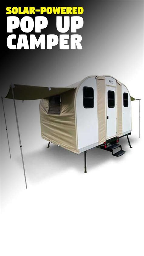 Gosun S Camp365 Solar Powered Pop Up Camper Trailer On Wheels Artofit