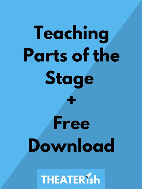 Free Download Parts Of A Stage — Theaterish