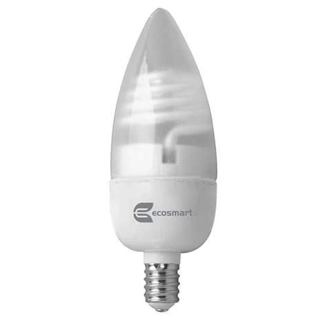 Ecosmart 25w Equivalent Soft White2700k B10 Deco Dimmable Cold