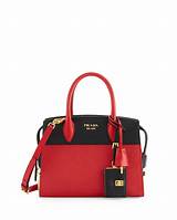Photos of Prada Red Black Handbag