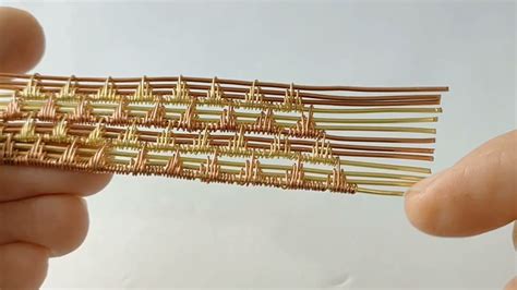 Advanced Wire Weaving Tutorial 4 Wire Weaving Technic Wire Weaving
