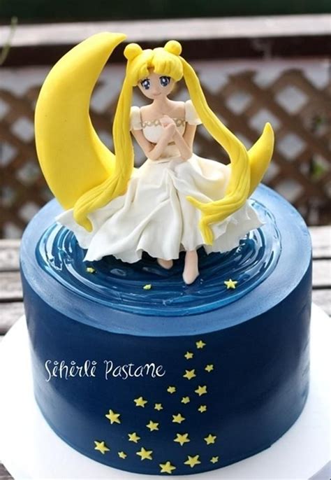Sailor Moon Cake In 2020 Sailor Moon Cakes Sailor Moon Birthday