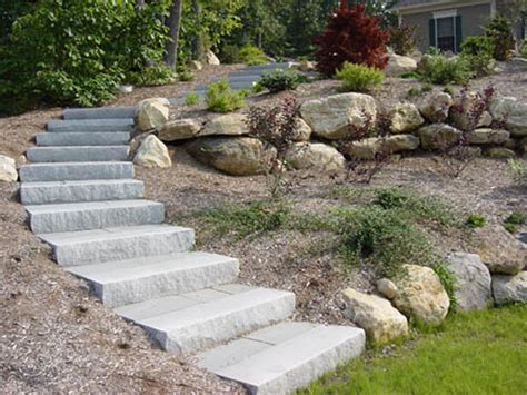 How To Build Concrete Steps For Gardens Landscape Stairs Garden