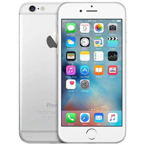 Best Buy Apple Refurbished Iphone 6 16gb Silver Unlocked Iphone 6