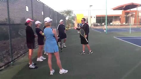 Poaching In Doubles With Ryan At Arizona Tennis Academy Youtube