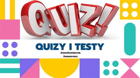 But welcome to my first actual quiz! QUIZY I TESTY #02 - Quiz o Brawl Stars /w Bartix - YouTube