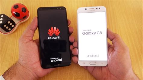 Huawei Mate 10 Lite Vs Samsung Galaxy C8 Speed Test Urduhindi Youtube