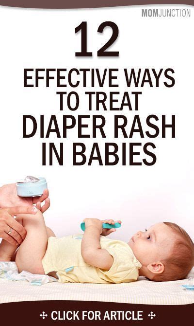 12 Effective Ways To Treat Diaper Rashes In Babies Diaper Rash Baby